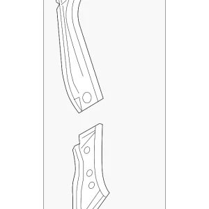 Rear Pillar - Mazda (C513-70-44X)