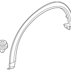 Wheel Opening Molding - Mazda (KMV6-51-W20A)