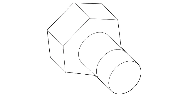 Bracket Bolt - Mazda (9YA0-21-085)