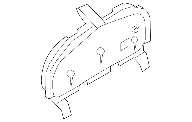 Speedometer Gauge - Mazda (BN8R-55-471)