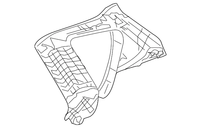 Interior Quarter Panel Trim Panel - Mazda (BP4L-68-260G-77)