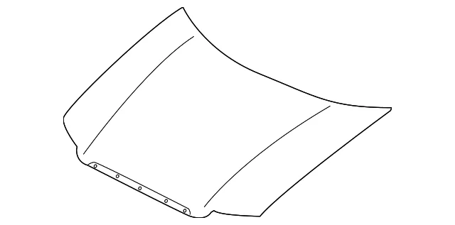 Hood Panel - Mazda (ZZCA-52-310)