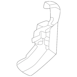 Hinge Cover - Mazda (KMV6-88-2L3-18)