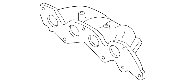 Catalytic Converter With Integrated Exhaust Manifold - Mazda (ZZCC-20-50X)