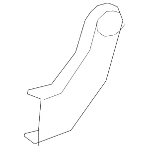 Hinge Cover - Mazda (C243-88-3H5-02)