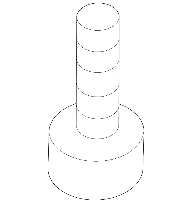 Engine Coolant Reservoir Screw - Mazda (9979-10-6209)