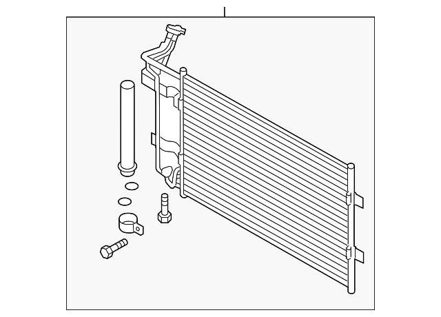 A/C Condenser - Mazda (C513-61-480B)