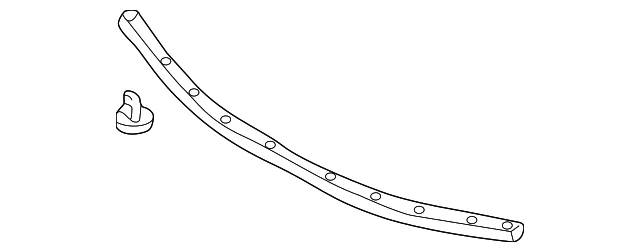 Front Weather-Strip - Mazda (B30D-56-770A)