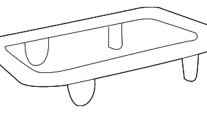 Console Trim Panel - Mazda (ZZC0-68-451-49)