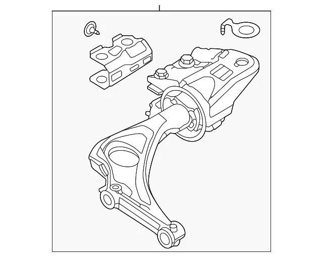 Arm(L) Lower - Mazda (KJK3-34-J50E)