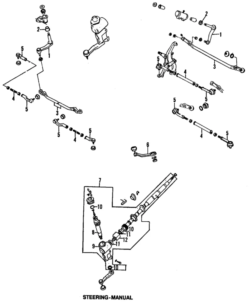 Center Link - Mazda (UB39-32-261A)