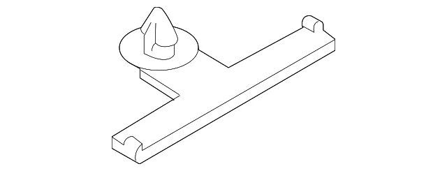 Antenna Cable Clip - Mazda (B411-67-C99)
