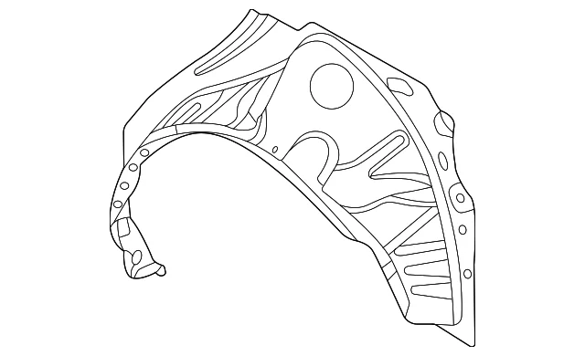 Pillar(L) Rear Inner - Mazda (DGY9-71-11YB)