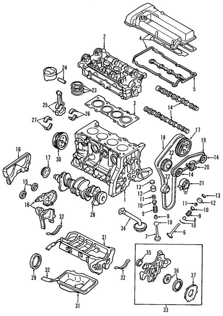 Valve Keeper - Mazda (Z501-12-114)