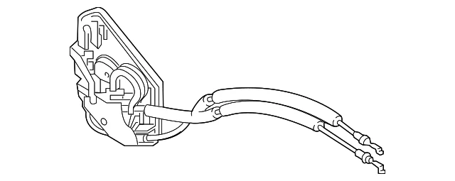 Lock (L) Door - Mazda (KBB3-59-310D)