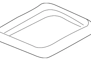 Lamp Cover - Mazda (BP4K-64-115A)