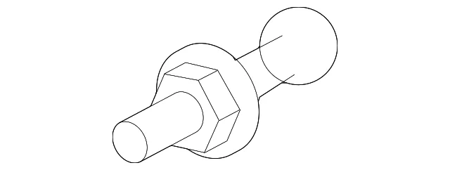 Lift Cylinder Ball Stud - Mazda (D352-62-625)