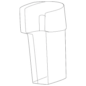 Side Camera Connector - Mazda (BCKA-67-TC2)