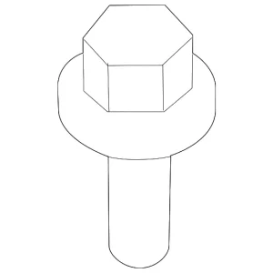 Differential Carrier Bolt - Mazda (VCY3-27-153)