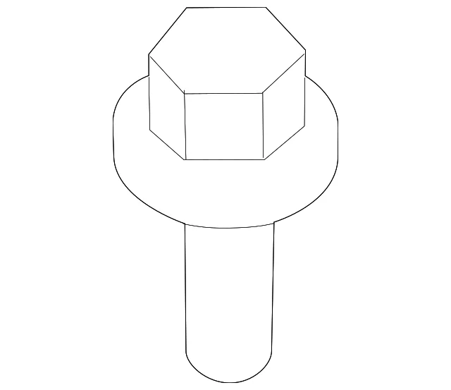 Differential Carrier Bolt - Mazda (VCY3-27-153)