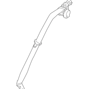 Belt B (L) Rear Pretensione - Mazda (BHYA-57-LN0C)