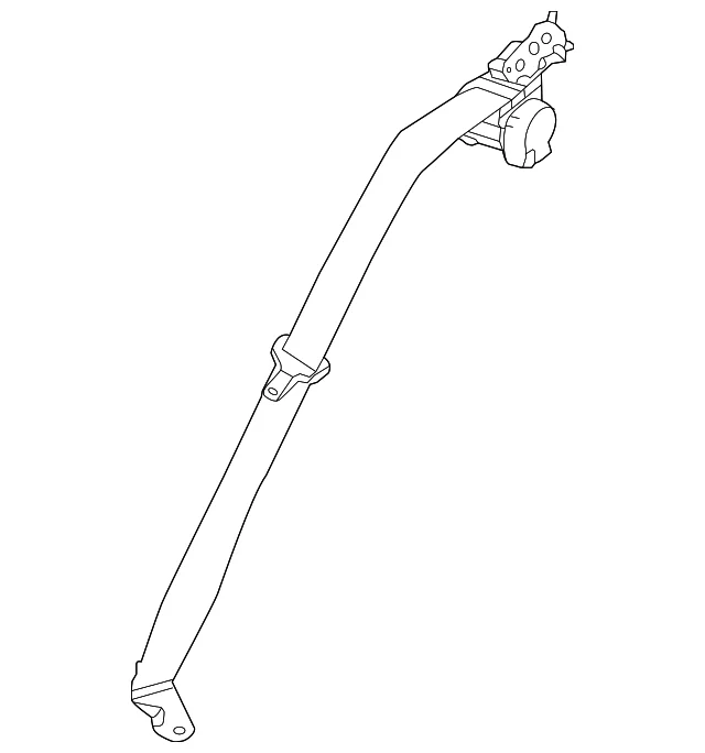 Belt B (L) Rear Pretensione - Mazda (BHYA-57-LN0C)
