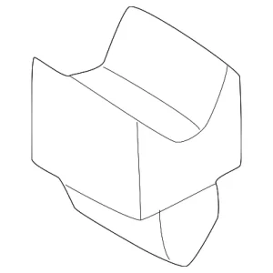Release Cable Clip - Mazda (UB42-66-971)