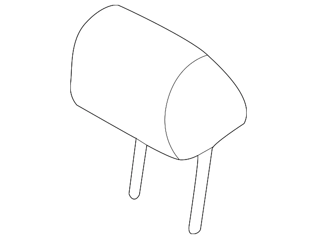 Headrest, Center - Mazda (KGNR-88-290-02)