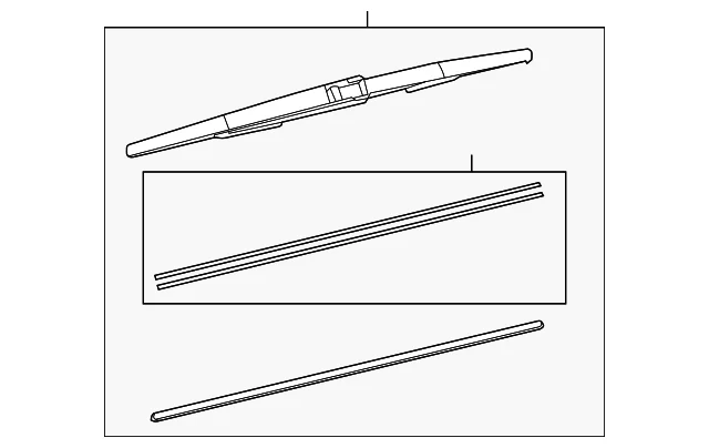 Wiper Blade - Mazda (BJT6-67-330)