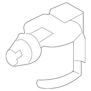 Fuel Tank Bracket - Mazda (BHN9-42-A17)