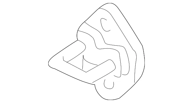 Door Lock Striker Plate - Mazda (T001-58-361)