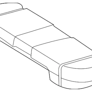 Seat Cushion Foam - Mazda (BR5V-57-200-02)