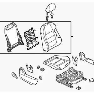 Seat Right Front - Mazda (BFKH-57-100A-02)