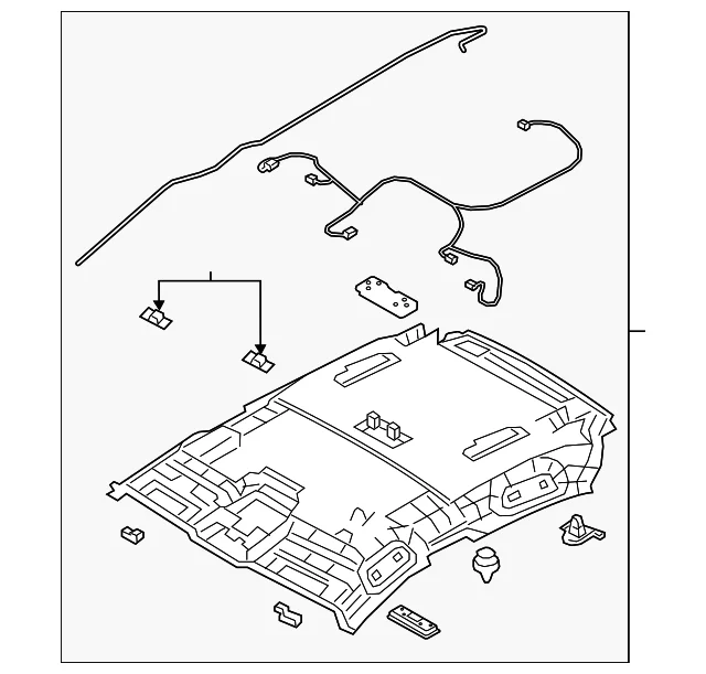 Ceiling Top - Mazda (BFWT-68-03ZE-06)