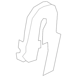 Hinge Cover - Mazda (C243-88-2E3-34)
