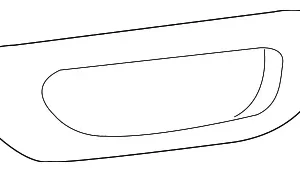 Seat Belt Trim Bezel - Mazda (1F70-57-982-30)