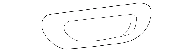 Seat Belt Trim Bezel - Mazda (1F70-57-982-30)