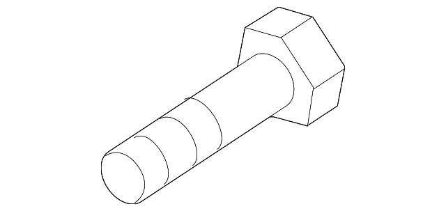 Intermediate Shaft Bolt - Mazda (9YA1-61-001)