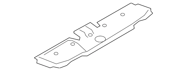Bumper Splash Shield - Mazda (BDTS-50-C51B)