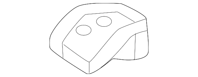 Child Restraint Anchor Plate Bezel - Mazda (TS39-88-6A2-39)