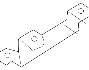 Front Console Center Bracket - Mazda (BDGF-64-41X)