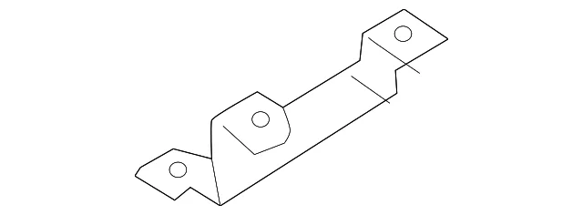 Front Console Center Bracket - Mazda (BDGF-64-41X)