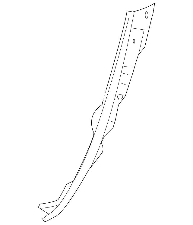 Body C-Pillar Trim Panel - Mazda (BBN9-68-770A-02)