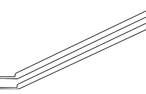 Wiper Blade Deflector - Mazda (B25H-67-332)