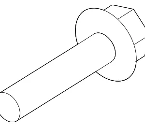Gusset Bolt - Mazda (9946-30-825)