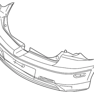 Bumper Cover - Mazda (BA6R-50-221E-BB)