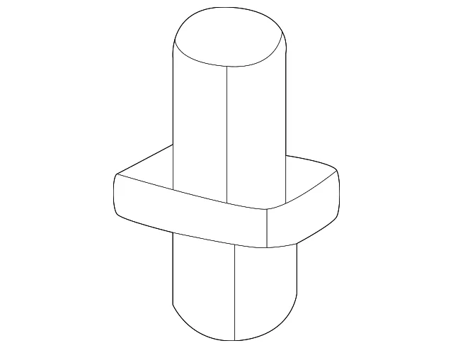 Vapor Canister Clip - Mazda (CW01-13-243)