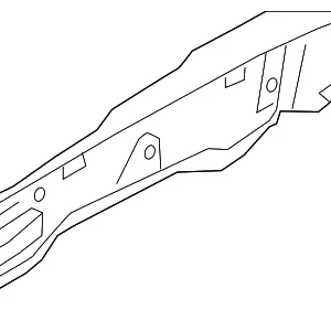 Frame Side Member - Mazda (BDTS-54-321A)