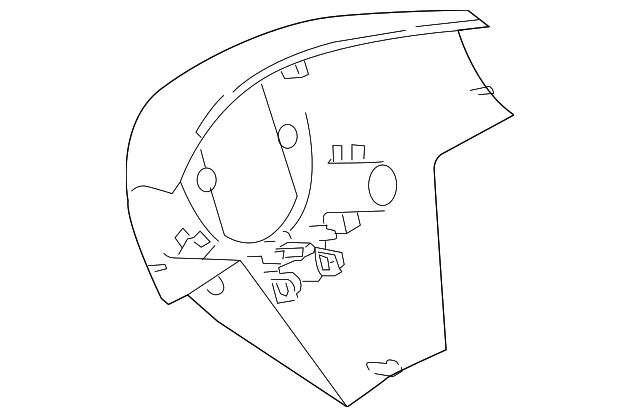 Steering Wheel Trim - Mazda (CG16-32-049-02)