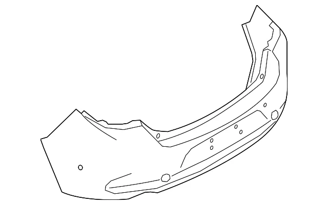 Bumper Cover - Mazda (BDTS-50-221B-BB)